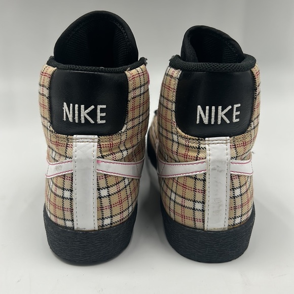 NIKE BLAZER MID HEMP PINK FIRE YOUTH SIZE 6Y WOMEN SIZE 7.5 ATHLETIC SHOES - Picture 4 of 11